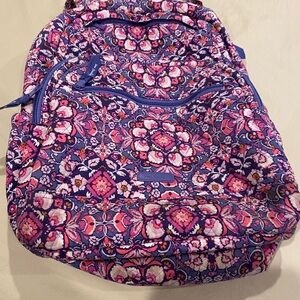SPECIAL    Vera Bradley Quilted Bag - Pink and Blue Floral